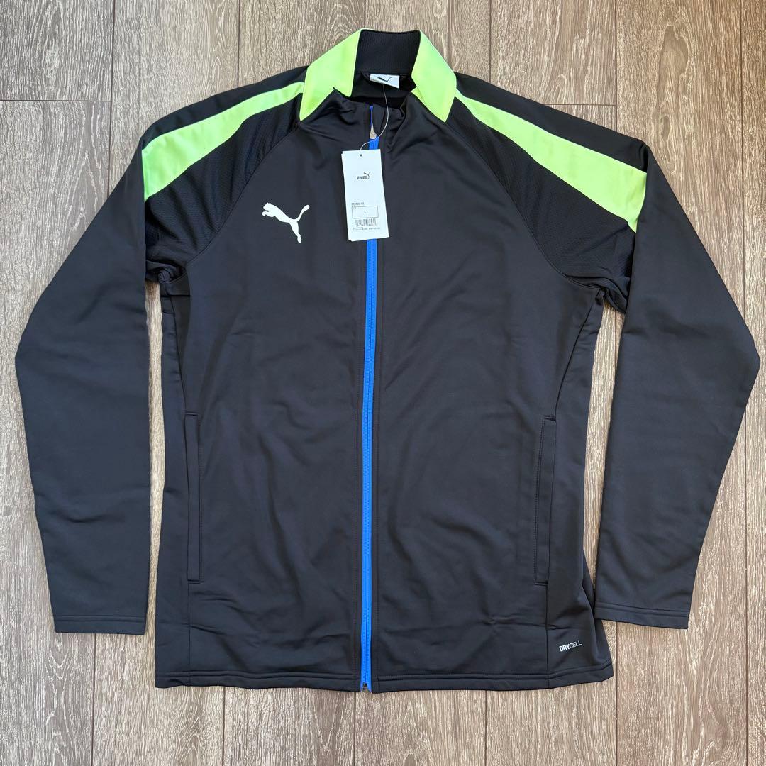 新品半額 Puma プーマ サッカー フットサル ジャージ 上下セット L-XL