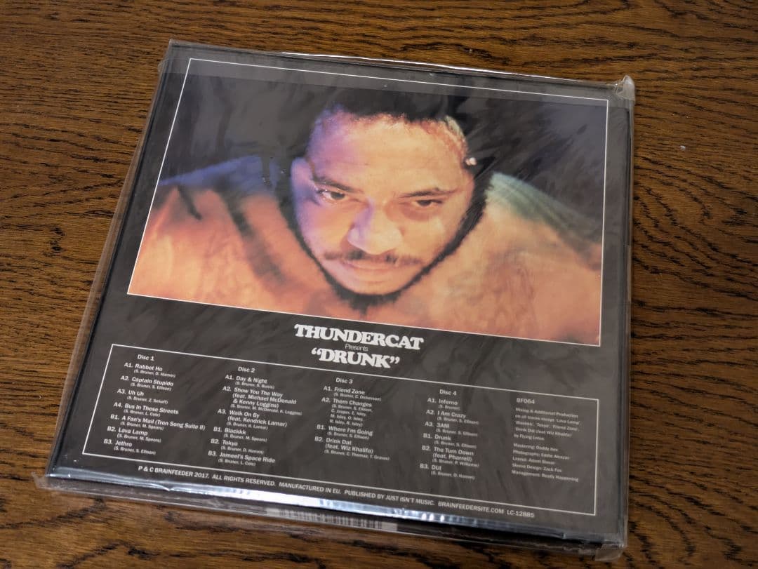 THUNDERCAT DRUNK 4枚組レコード未開封