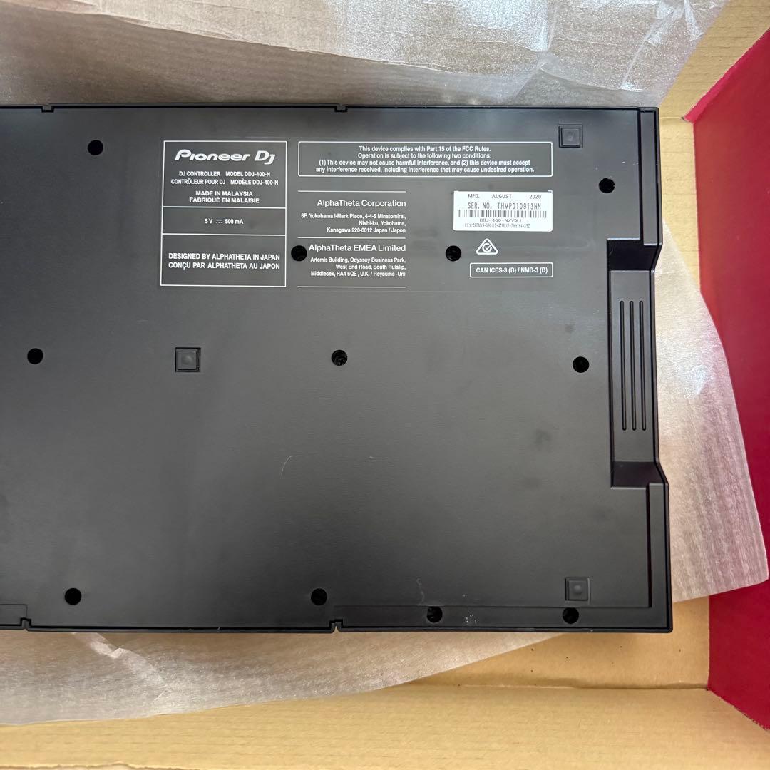 Pioneer DJ DDJ-400-N DJコントローラー