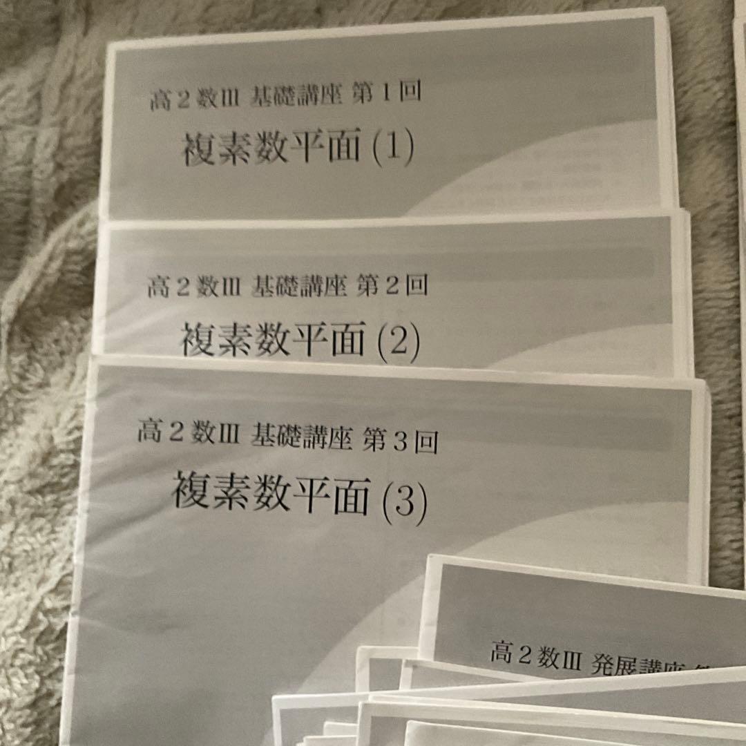 高2 数 III 基礎講座 発展講座　フルセット