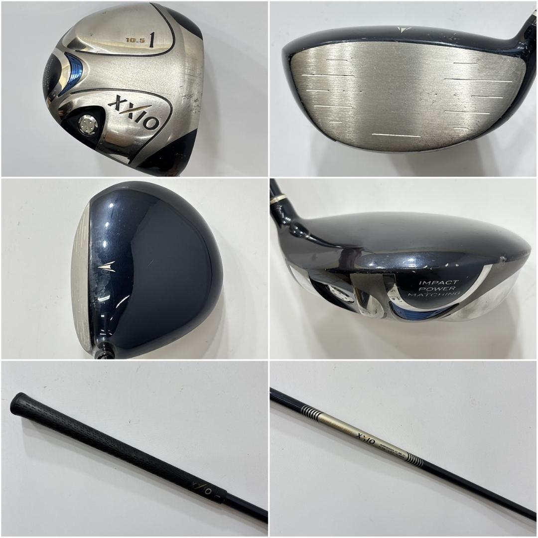 メンズ右利き初心者用　ゼクシオ　2＆4＆5＆6代目　ゴルフセット　W-2530