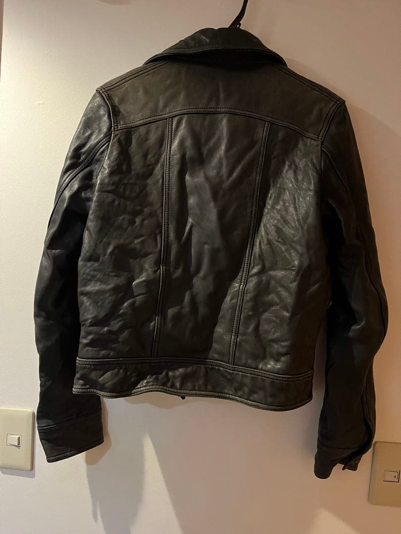 Stud homme クロスポケットレザー