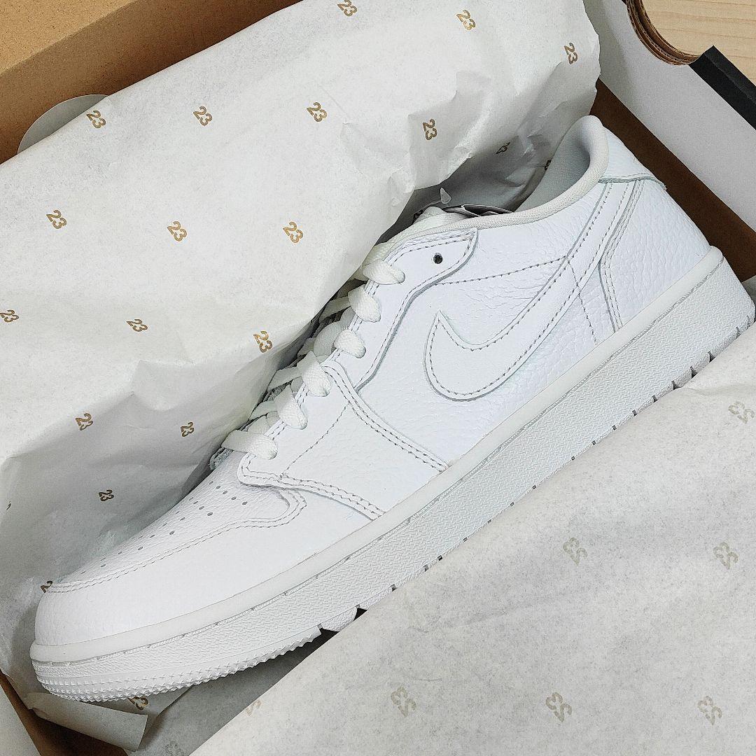 Nike Air Jordan 1 Low G トリプルホワイト 28.5cm