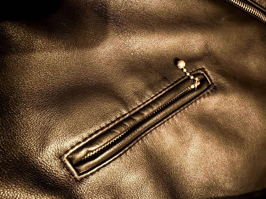 ［レア］LewisLeathersスーパースポーツマン40 パッチオプション
