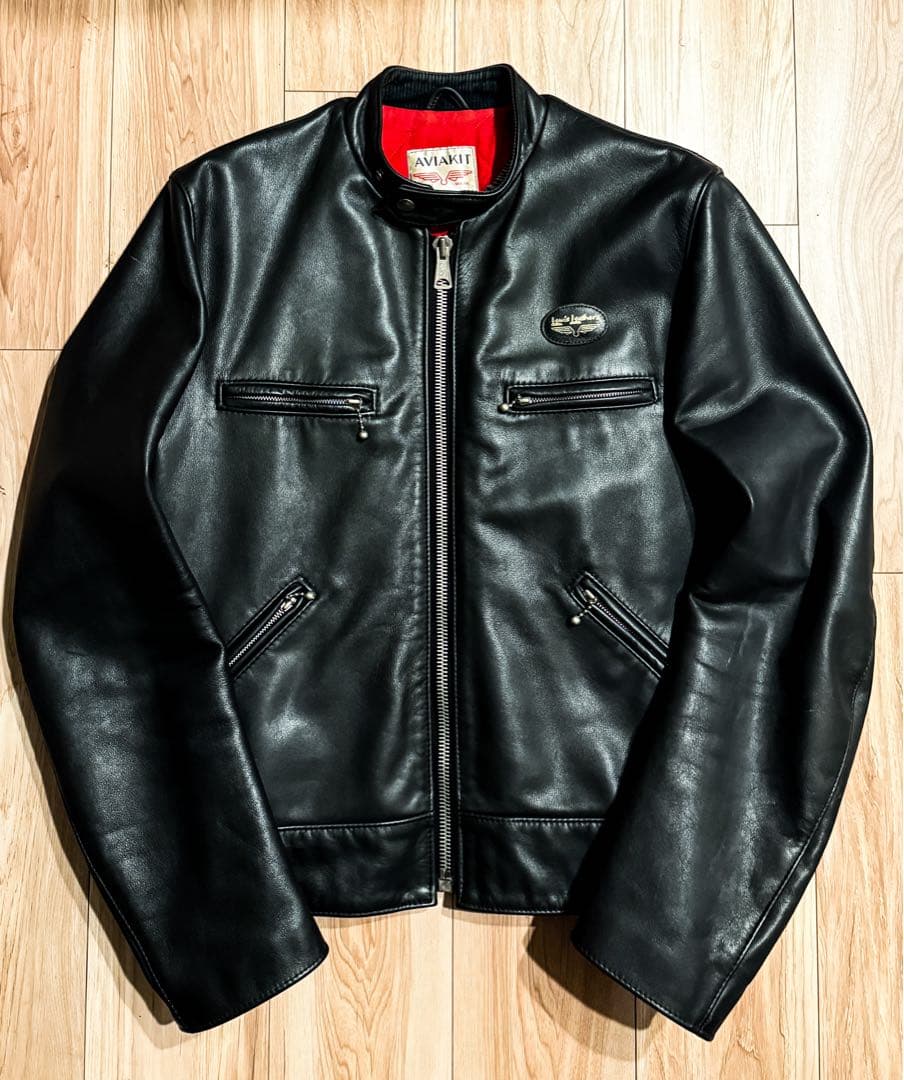 ［レア］LewisLeathersスーパースポーツマン40 パッチオプション