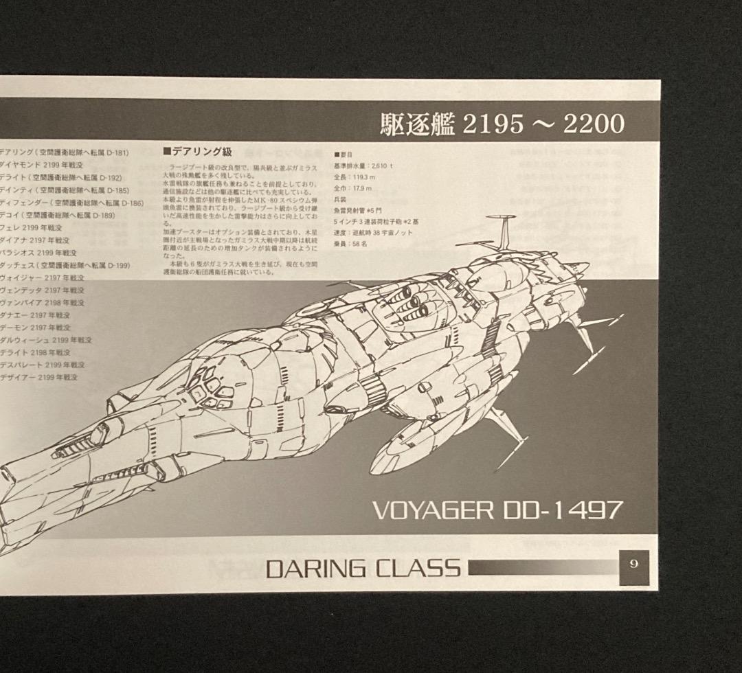 No.765《「宇宙戦艦ヤマト」同人誌》『機動宇宙軍艦艇イラスト集　3冊セット』