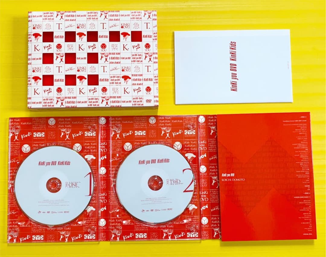 KinKi Kids/KinKi you DVD〈初回生産限定盤・4枚組〉美品
