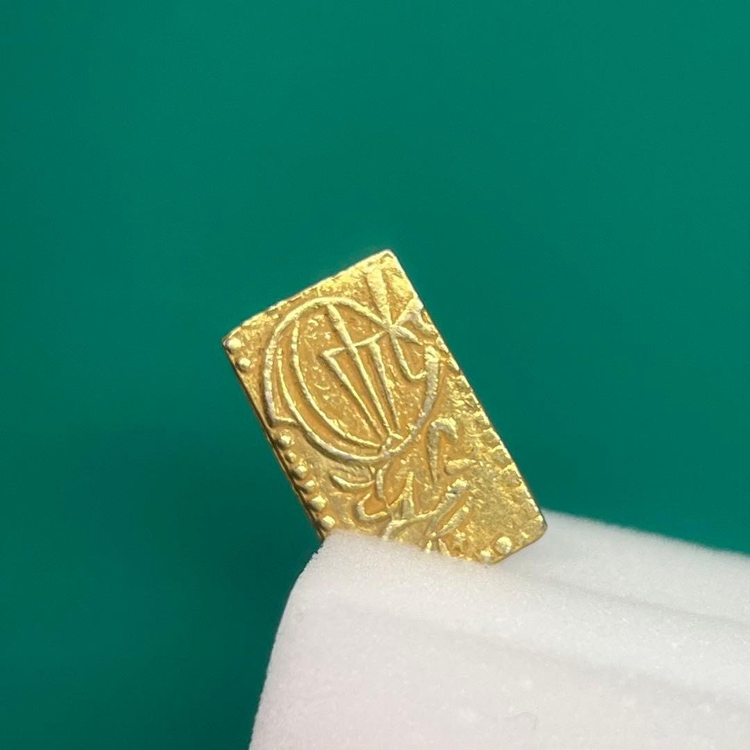 明治二分金 約3.03g No.2163