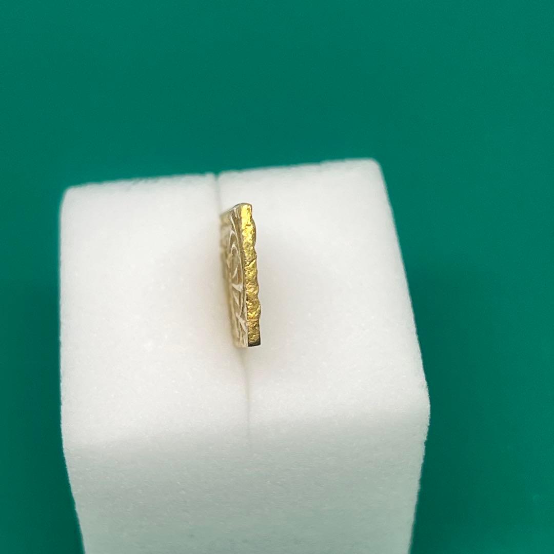 明治二分金 約3.03g No.2163