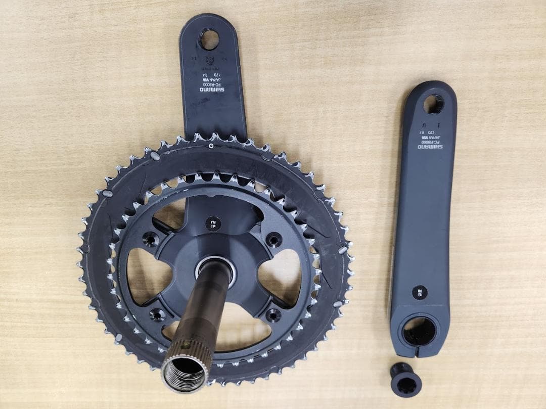 ULTEGRA クランクセット ブラック