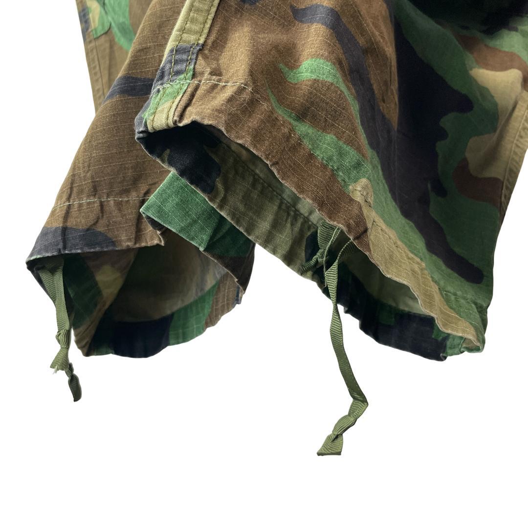 USA製 米陸軍 BDU ナイロン カーゴパンツ 迷彩 ウッドランドカモ XL