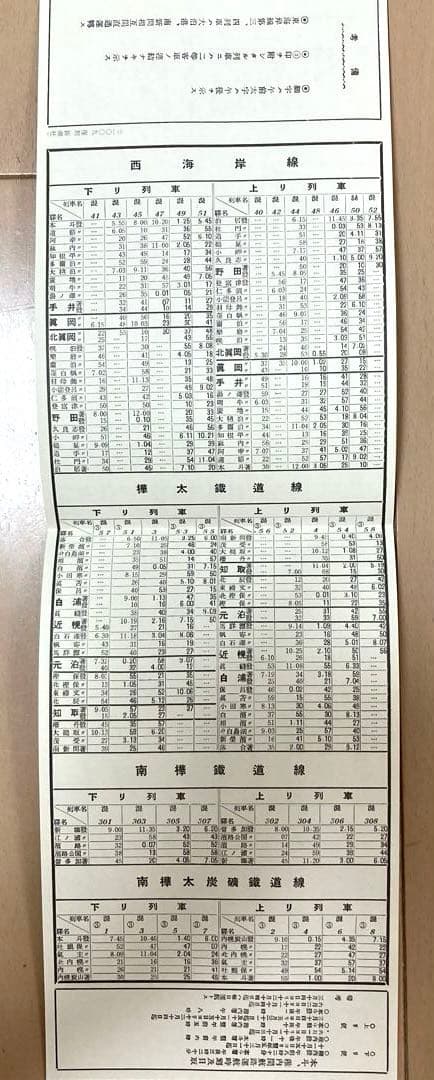 満州朝鮮復刻時刻表　日本鉄道旅行地図帳 台湾 樺太　新潮社　レア　希少　非売品