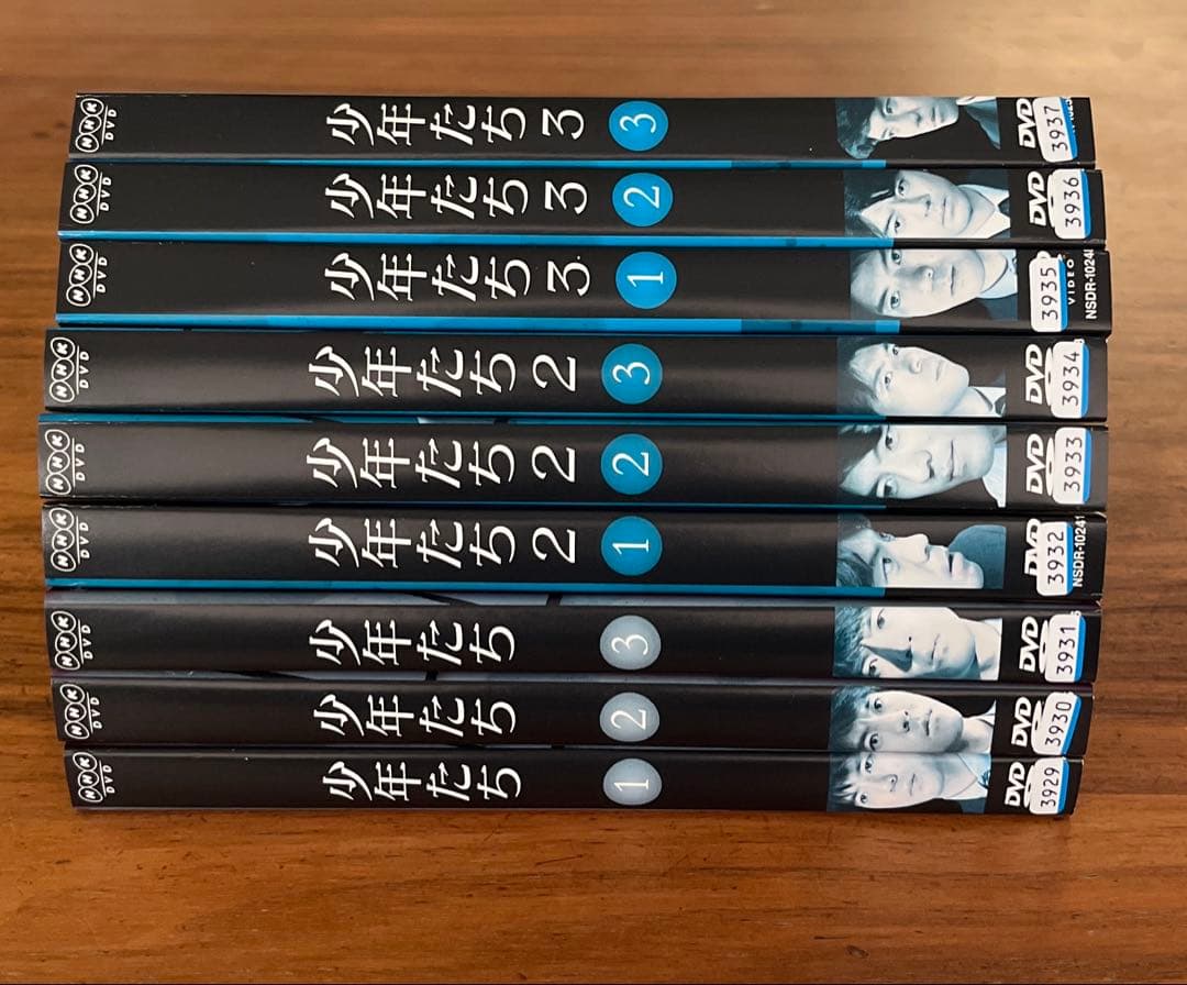 少年たち 1 2 3 DVD 9枚　全巻セット
