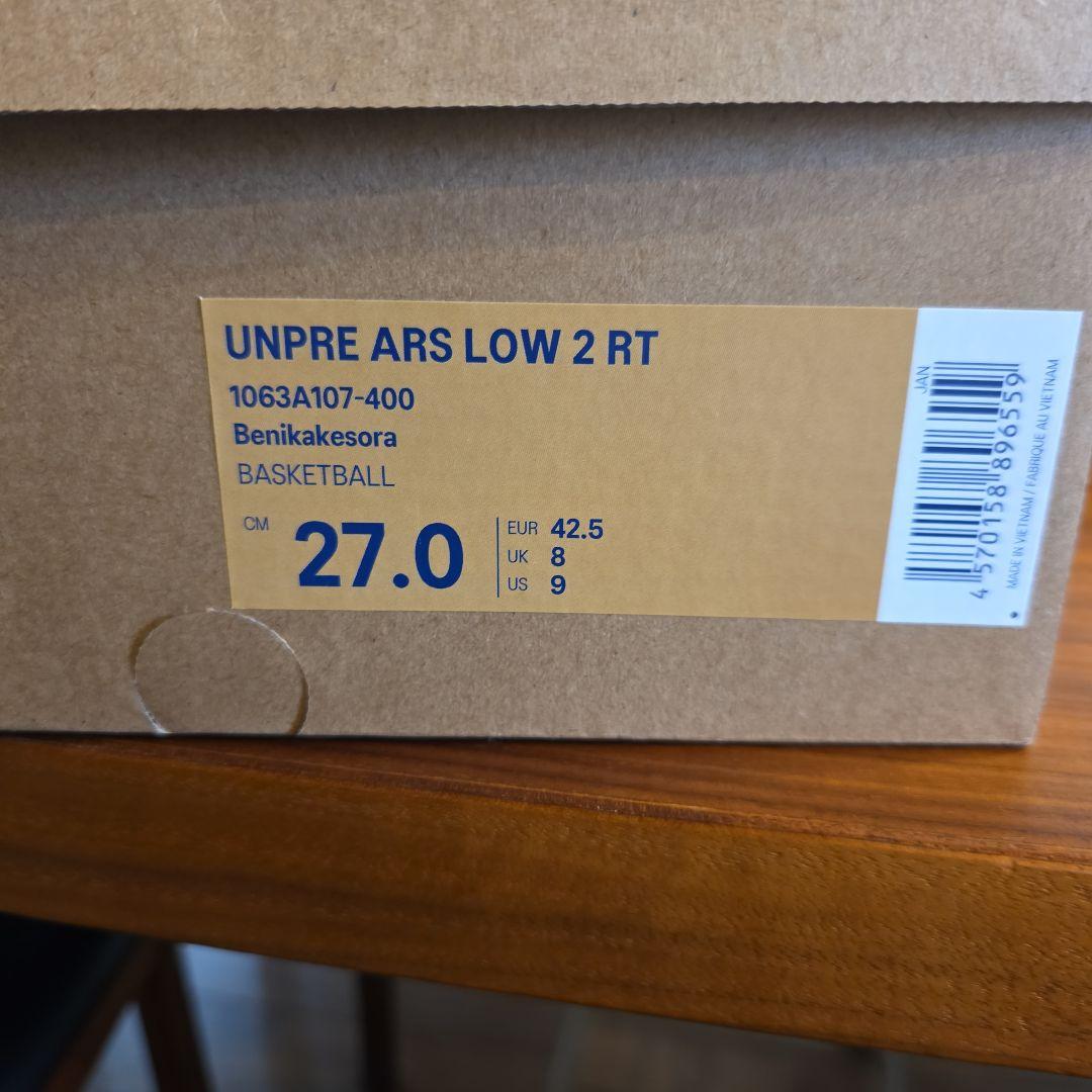 河村勇輝 x Asics コラボバッシュ『UNPREAR SLOW 2 RT』