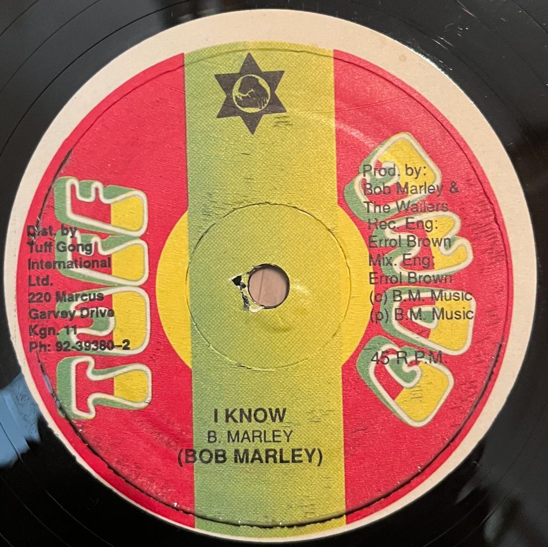 洋楽 12\" Bob Marley & The Wailers I Know