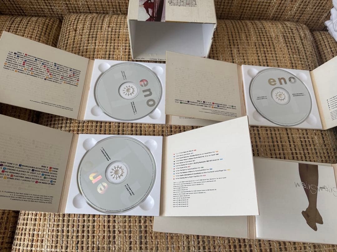 ブライアンイーノBrian Eno Instrumental Box Set