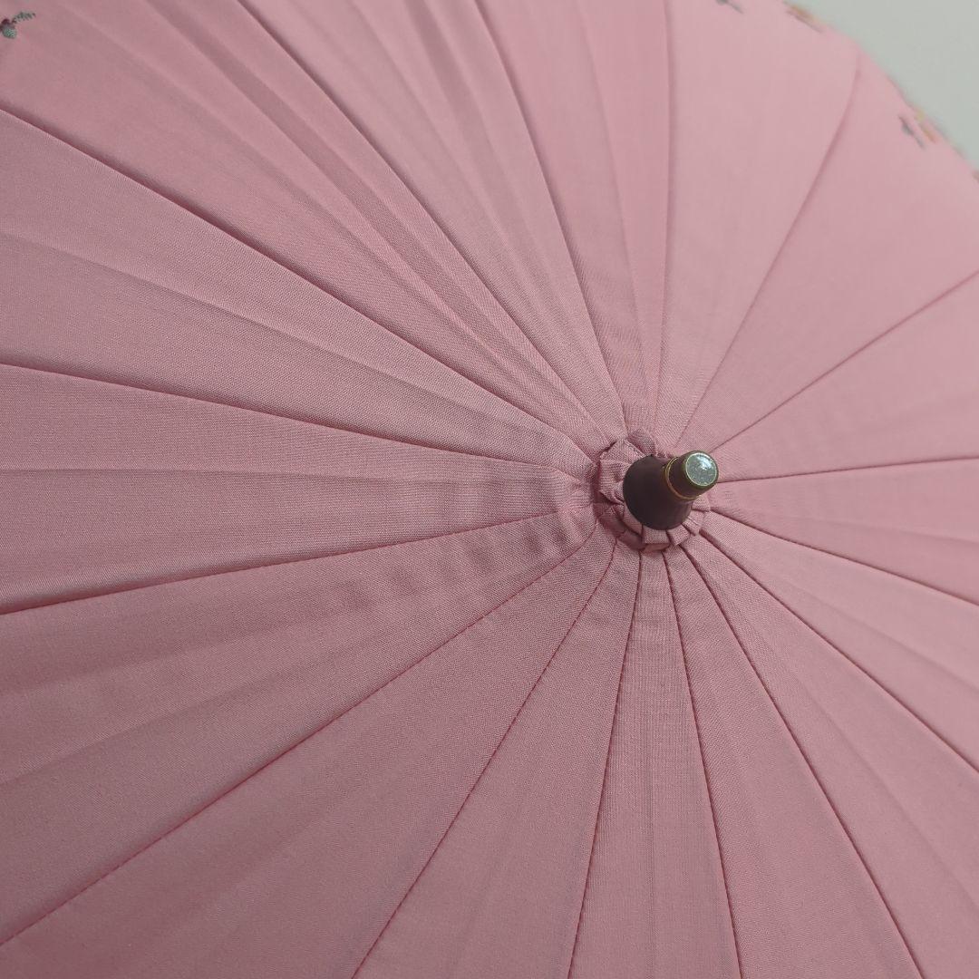シビラ　晴雨兼用傘　長傘　ピンク系
