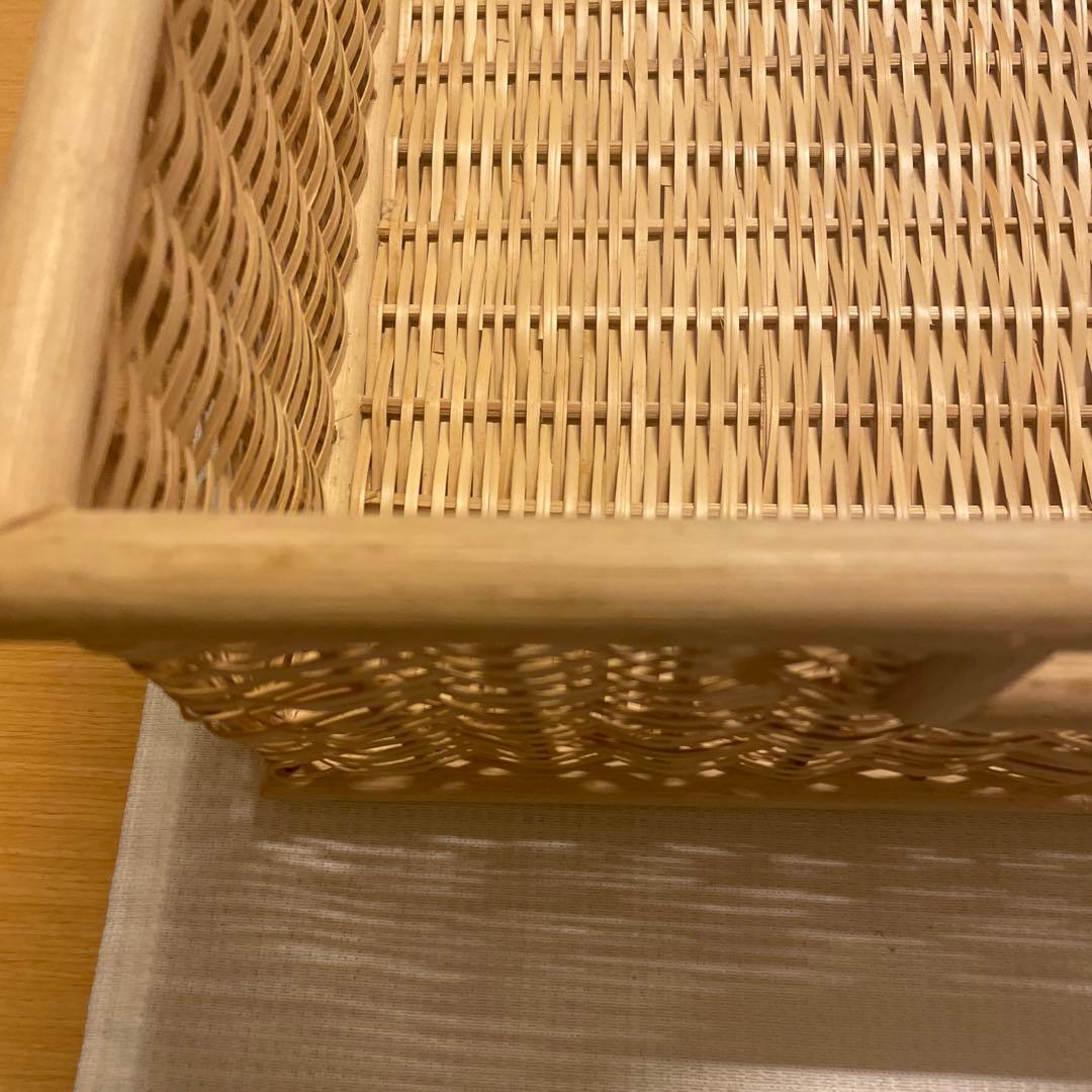 無印良品　無印良品　ブリ材バスケット×6個 まとめ売り　サイズ色々