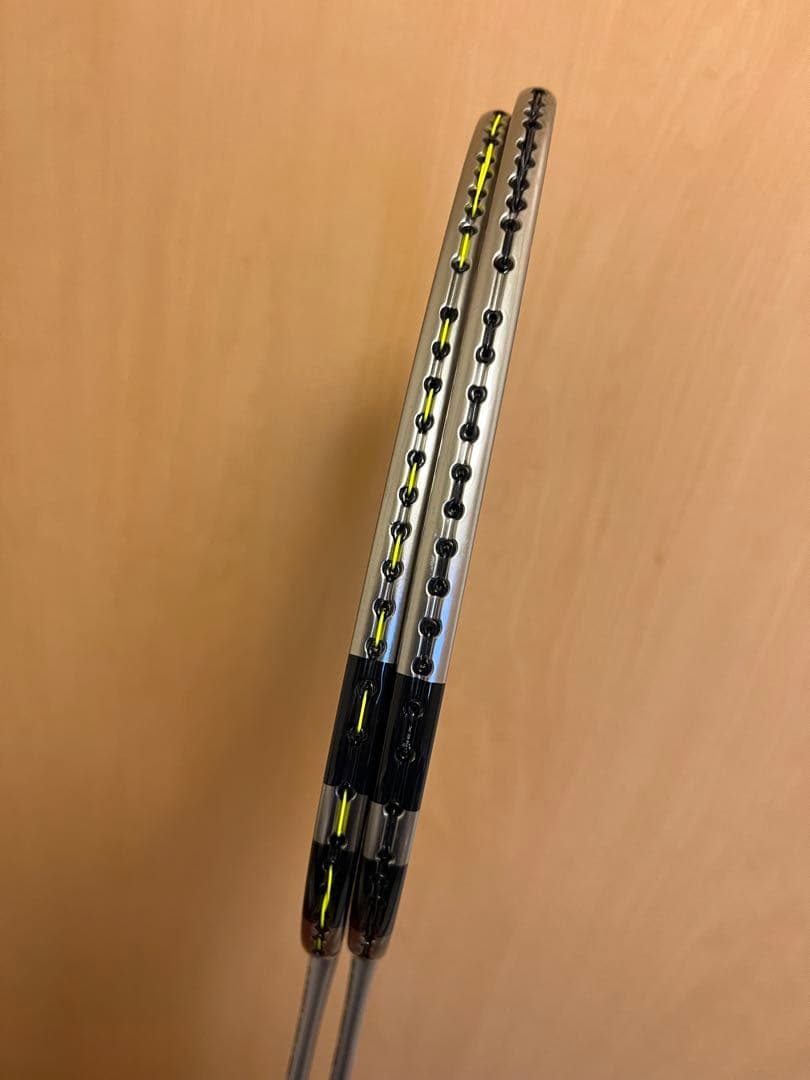 2本 限定 BabolaT バボラ バドミントン ラケット サテライト パワー