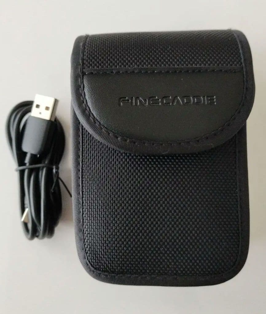 【美品】FINE CADDIE J100 ゴルフ用距離計 ブラック