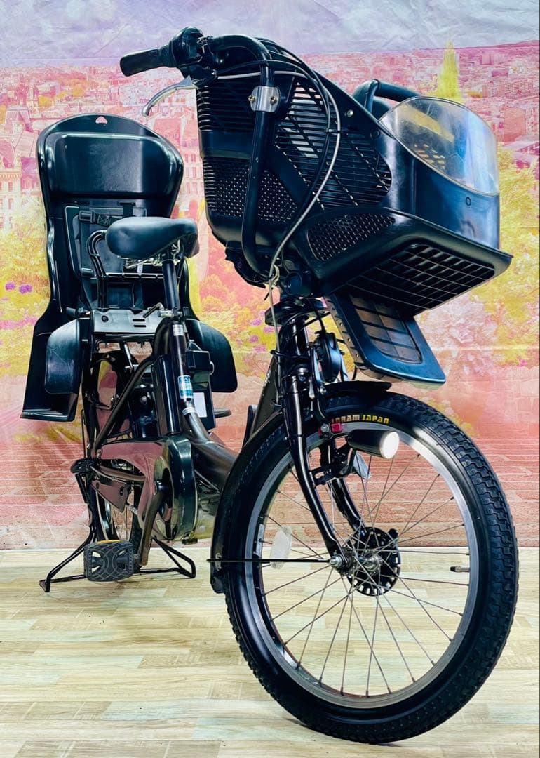 ZK3658 電動自転車 ヤマハ パスキス 子供乗せ 20インチ 送料無料