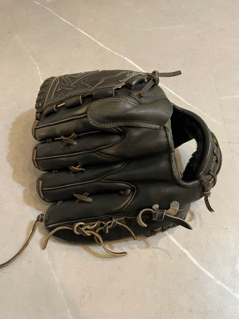 ダークブラウン レザー 野球グローブ