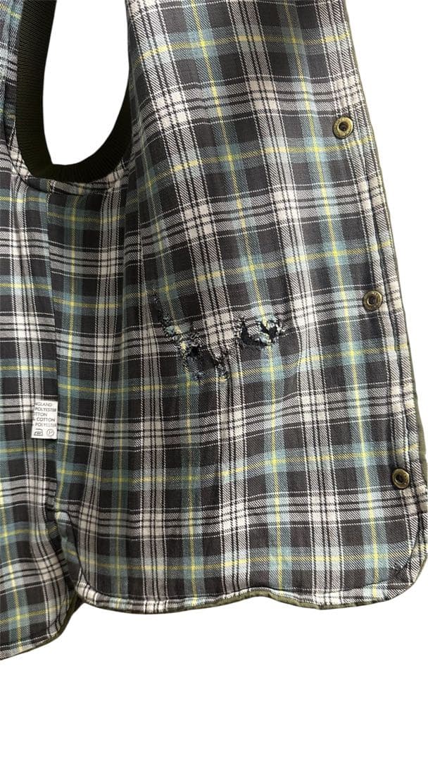 Barbour キルティングベスト カーキ