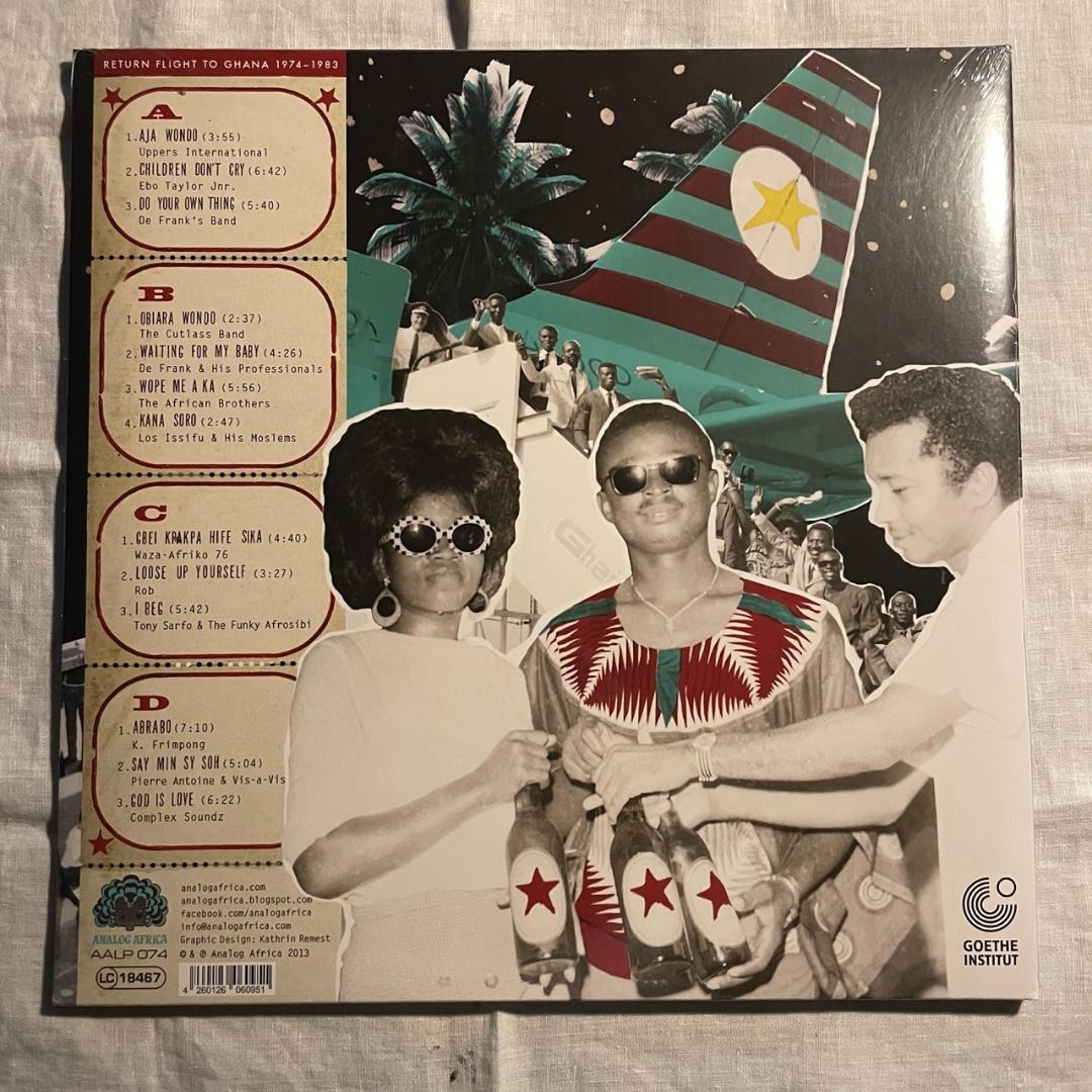 洋楽 Return Flight To Ghana 1974-1983