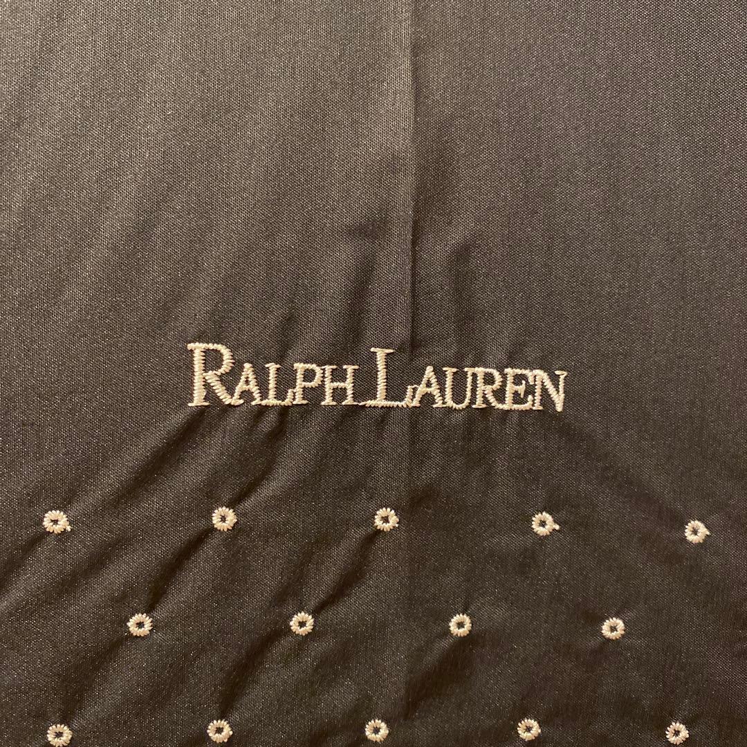 Ralph Lauren ブラックドット傘