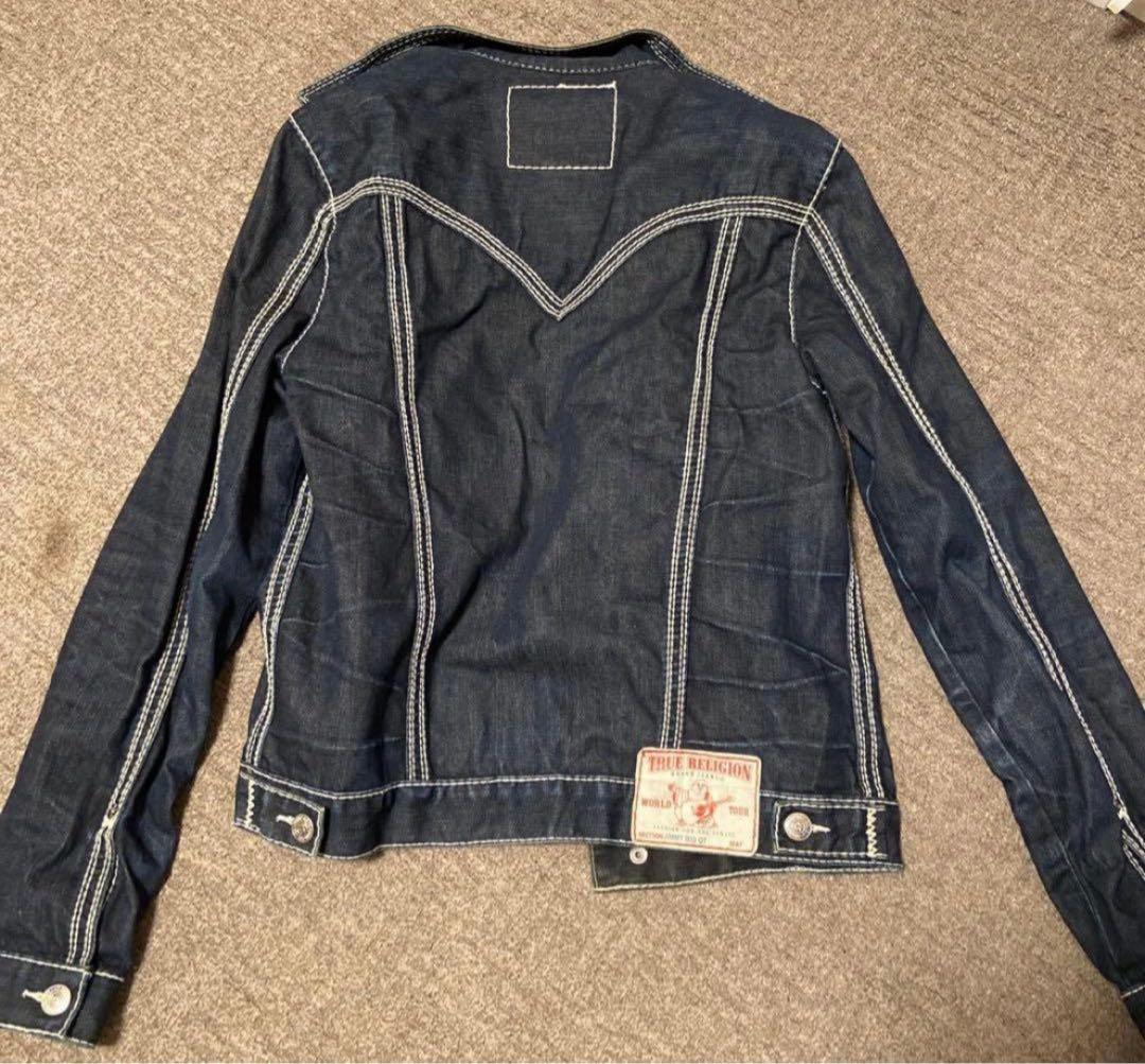 TRUE RELIGION ダークデニムジャケット Sサイズ