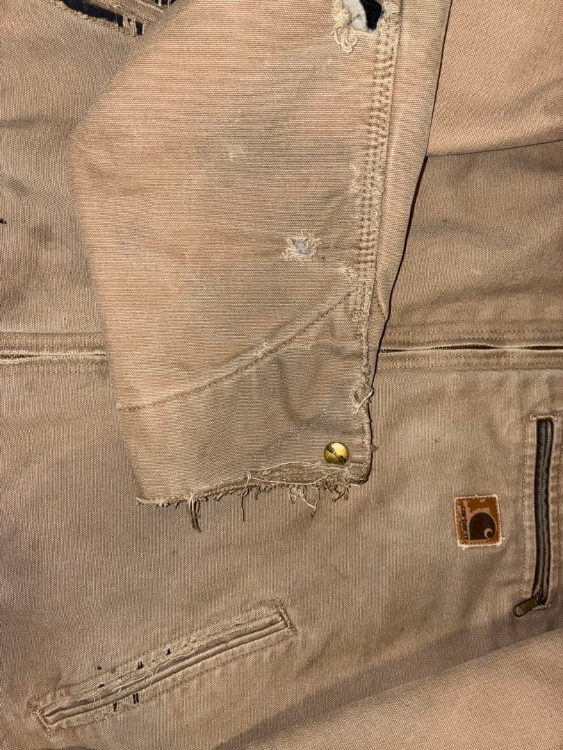 最終値下げ Carhartt 90s デトロイトジャケット ボロ