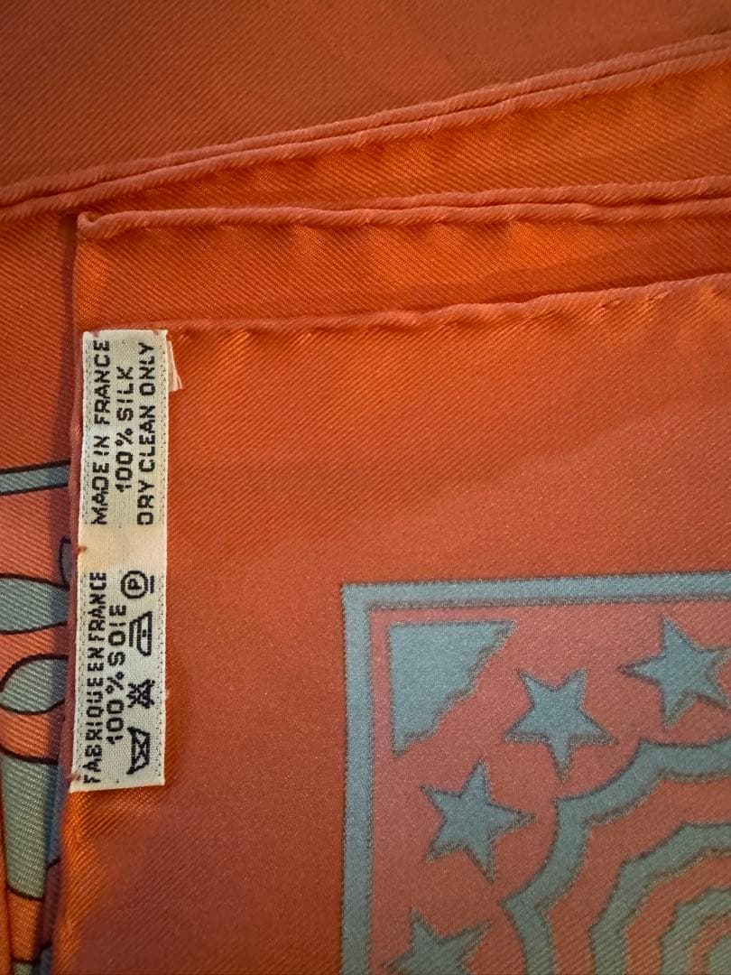エルメス　シルクスカーフ
