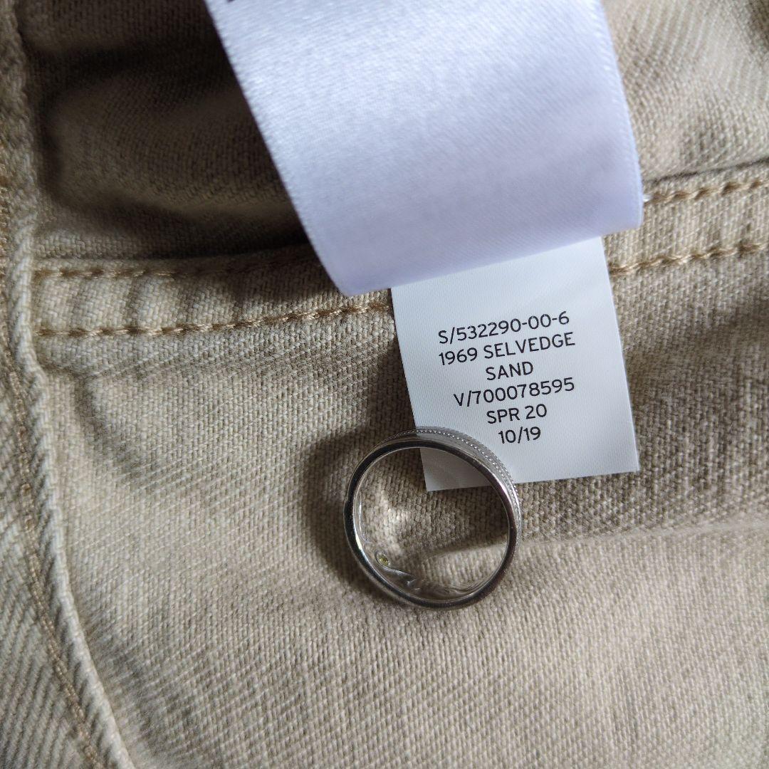 【新品】GAP 50周年　ウエスタンデニムジャケット　ベージュ