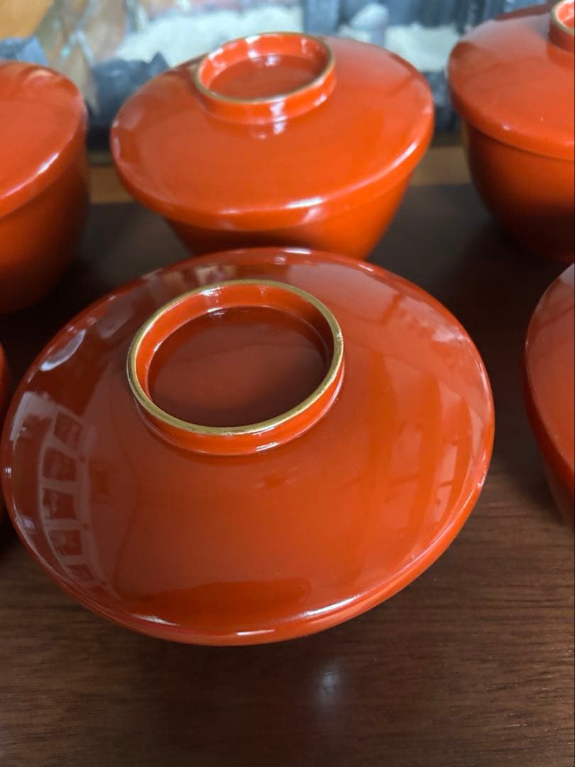 輪島塗　雑煮椀10客