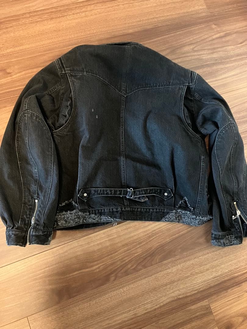 ジャケット・アウター SUGARHILL ZIP UP DAMAGED JACKET size 1