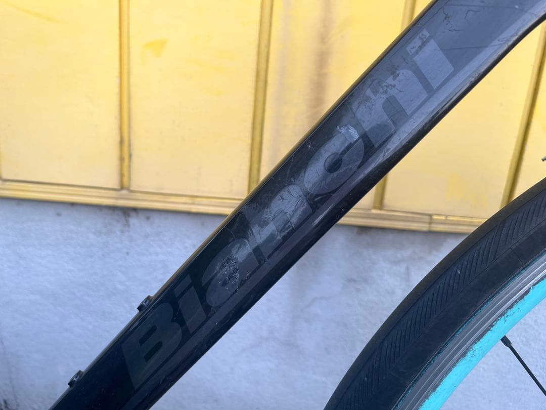 【けんいちせ】Bianchi ROMA 4 クロスバイク ブラック アルミ