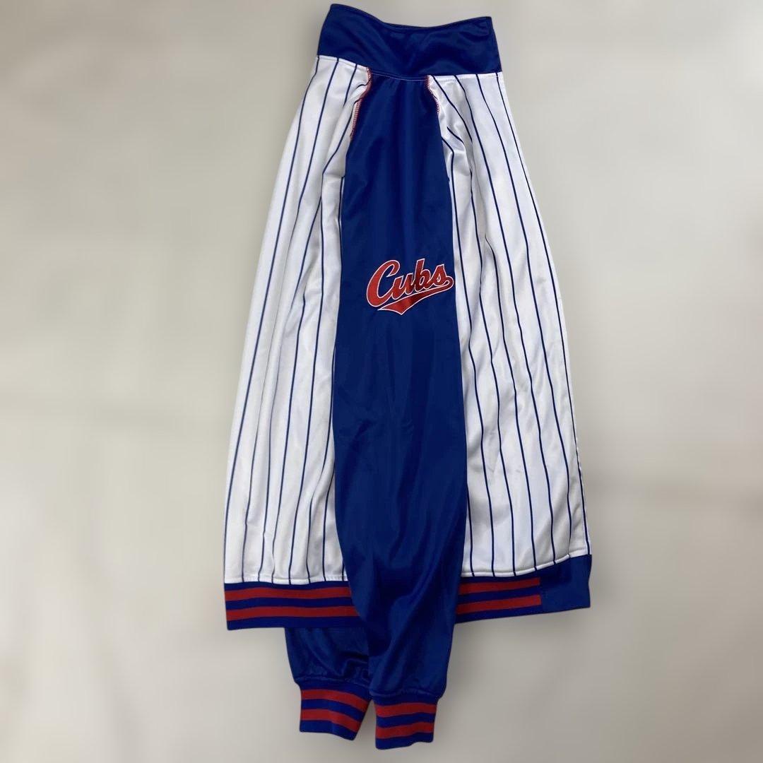 【カツ】MLB シカゴ　カブス　トラックジャケット　チームロゴ刺繍