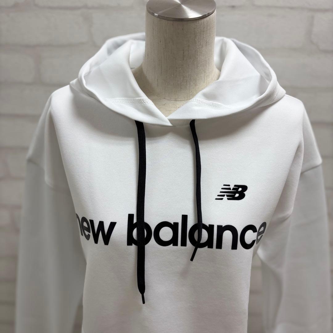 ★美品★ new balance ゴルフウェア フード付きトレーナー S