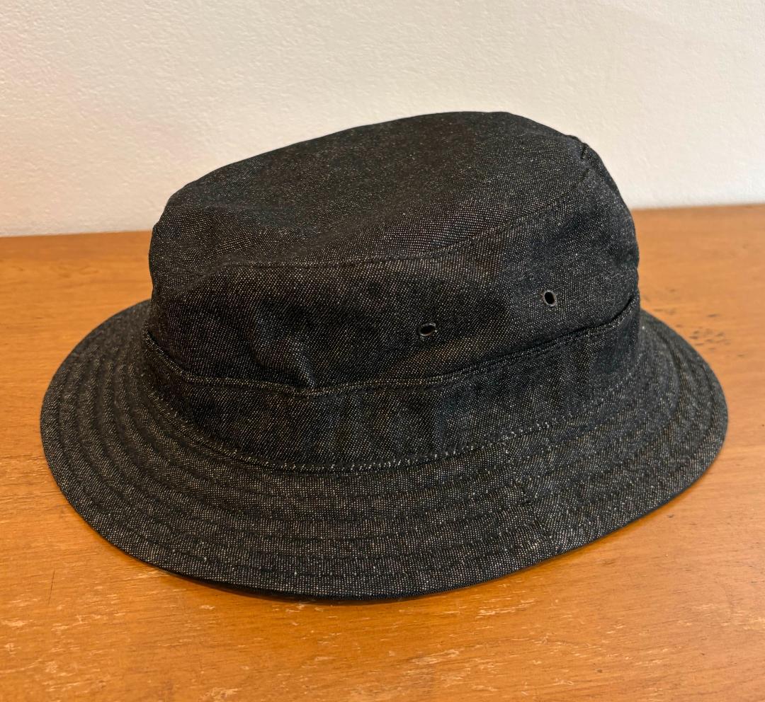 New York Hat ニューヨークハット リバーシブルハット BK 試着程度