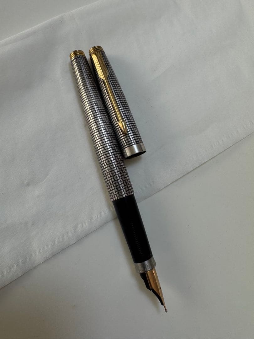 パーカー万年筆 70年代 スターリングヴェルメイユ 14K sẽ PARKER