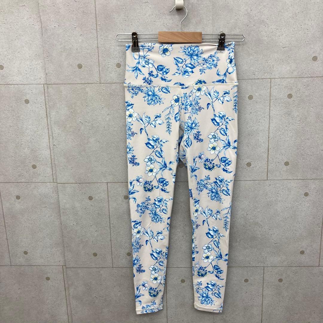 SUKALA スカーラ ヨガウェア上下セット 花柄 ベージュ S