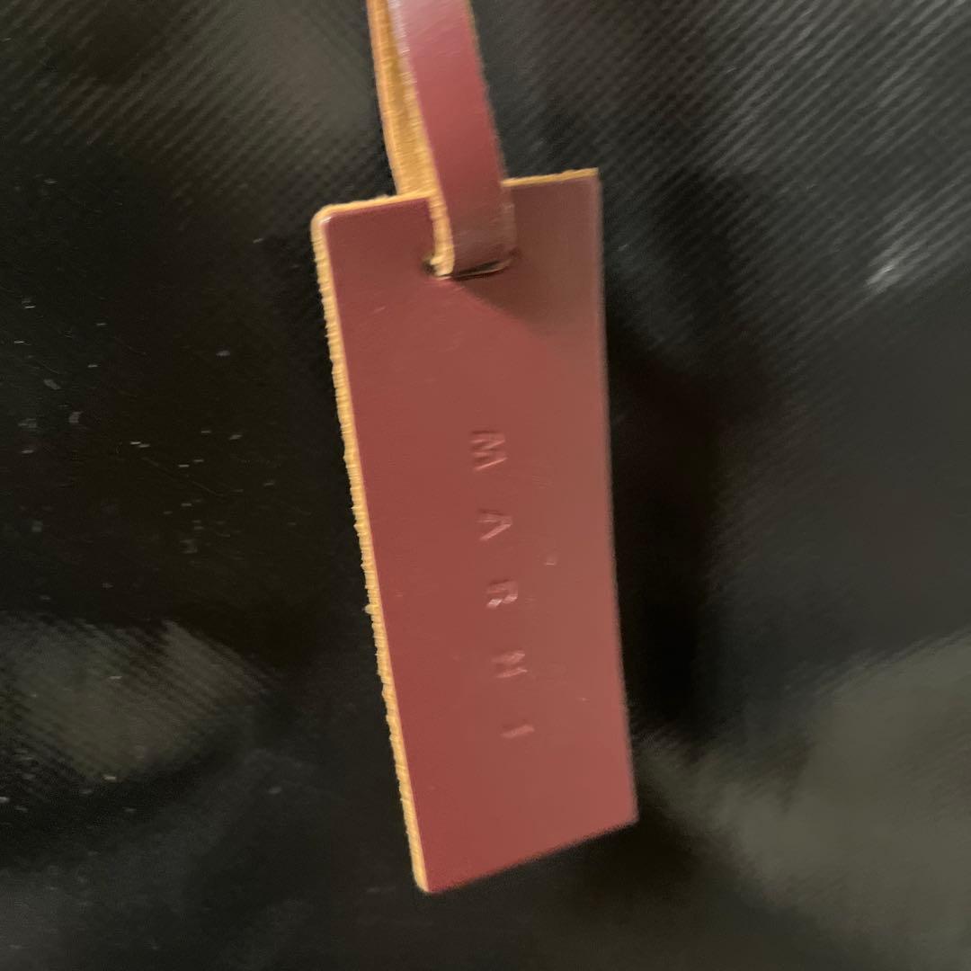 【美品】MARNI トートバッグ トライベッカ　PVC