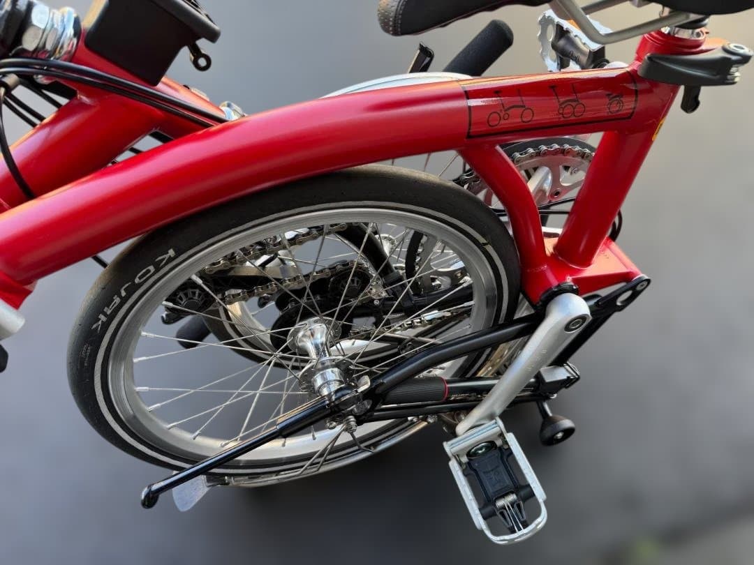 BROMPTONブロンプトン S2L 2014年 16インチ　赤