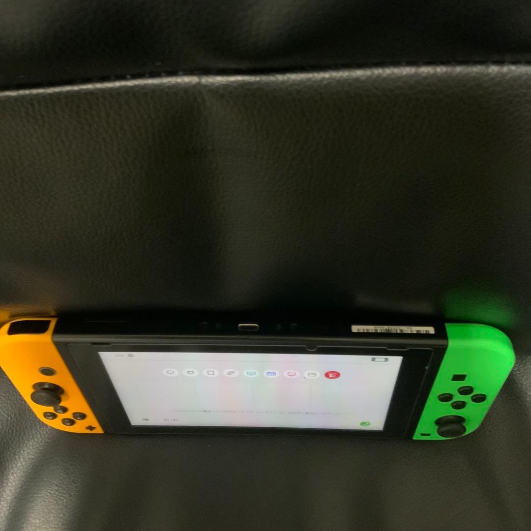Nintendo Switch 本体 グリーン/オレンジ