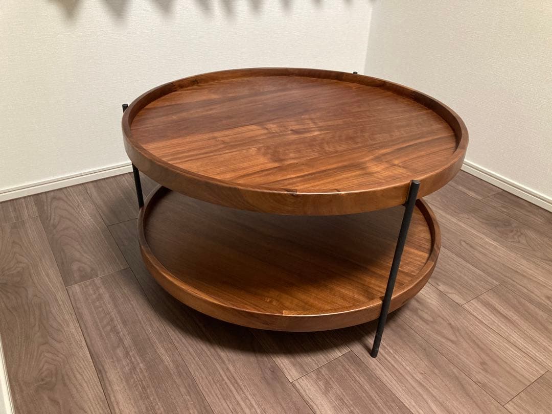 moda en casa HUMLA coffee table ウォールナット