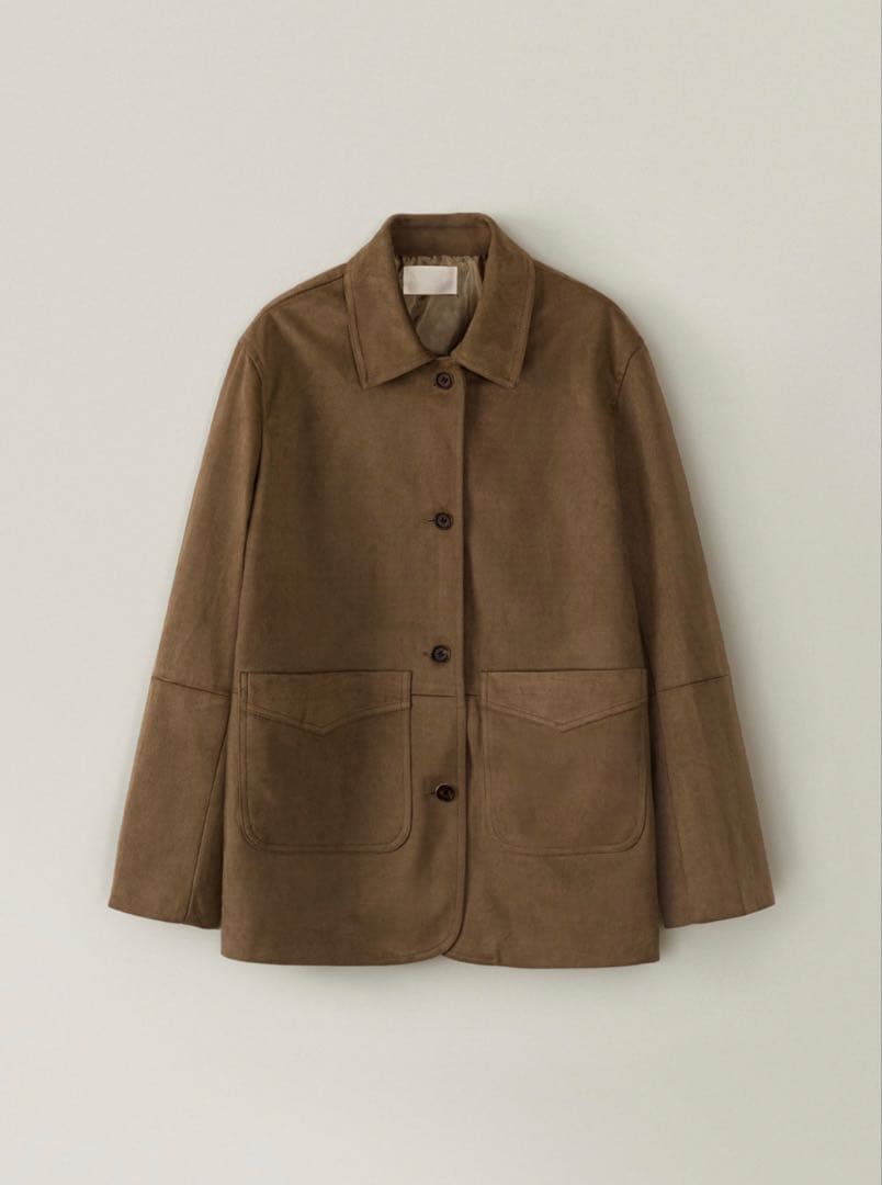 ジャケット・アウター OHOTORO Henry Suede Jacket