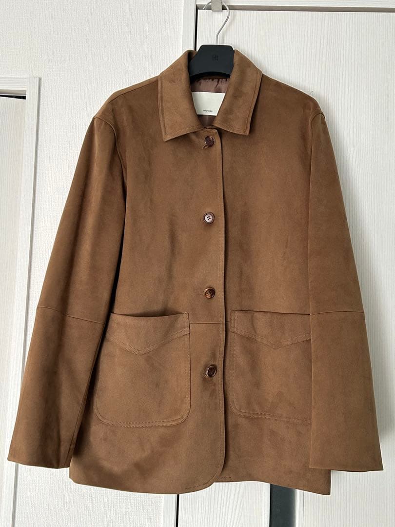 ジャケット・アウター OHOTORO Henry Suede Jacket