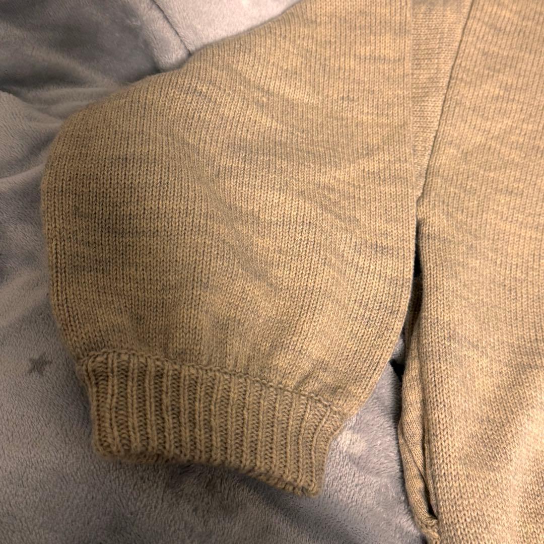 JIMWAG LOGO Hoodie knit 　フーディ　ニット　オートミール