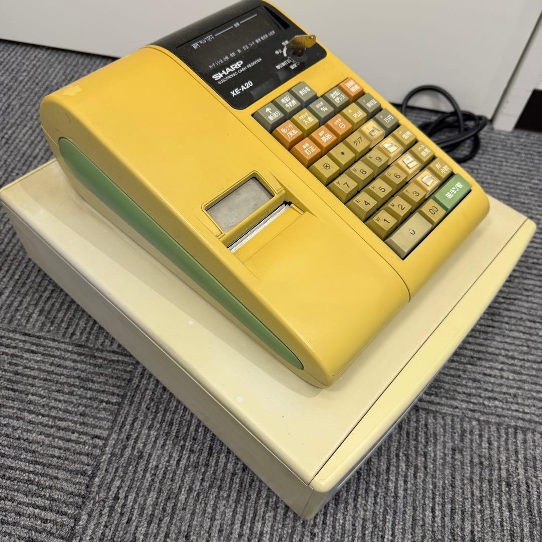 SHARP XE-A20 レジスター 本体 (現状品)