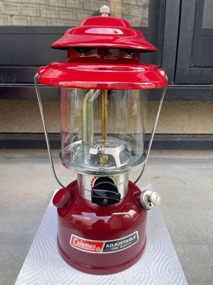 コールマン286A7035 RED 1989年6月製造　かなり美品